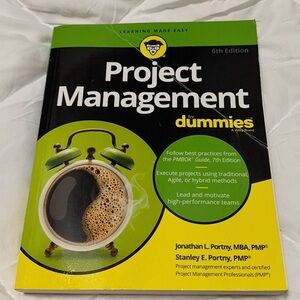Project Management for Dummies Book